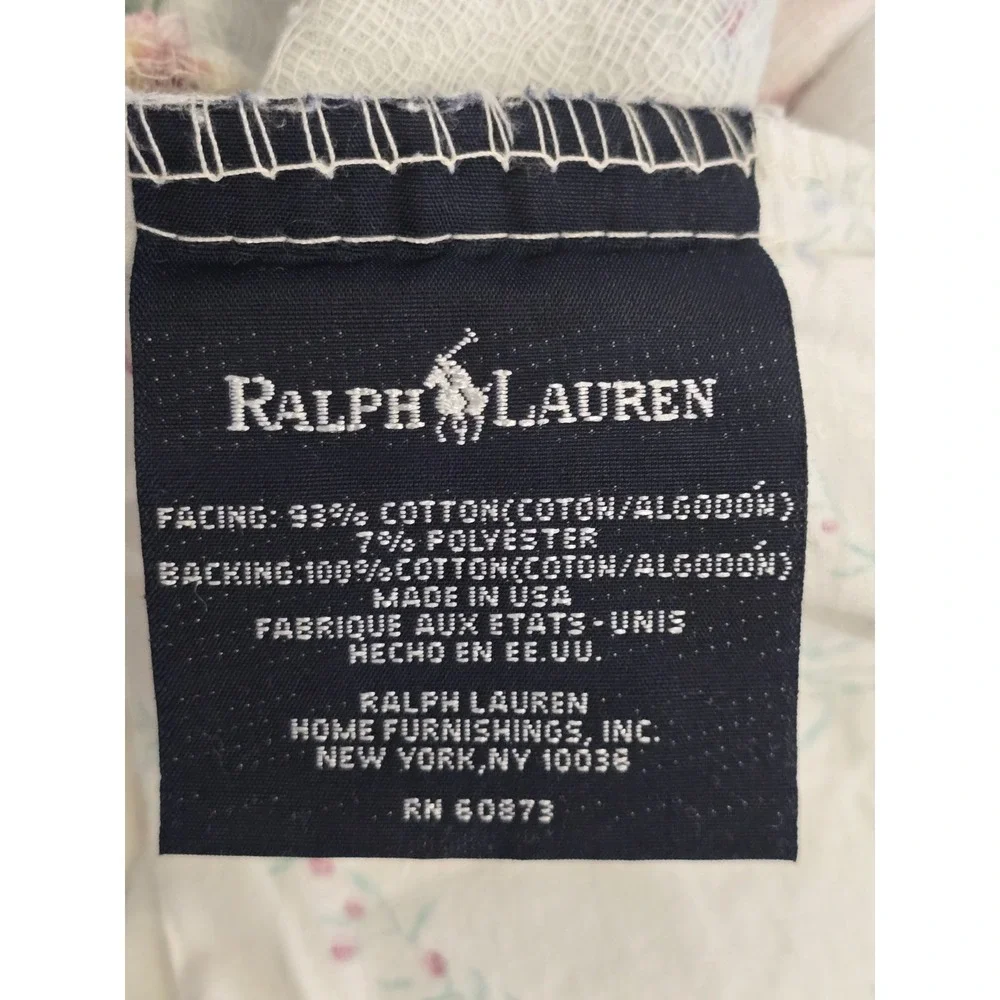 💐 RARE KING Ralph Lauren Cottage‎ Lane Duvet Cover – Reversible Floral